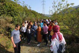 Rektör Bağ, PAÜ Öğrencileri ile Birlikte Stratonikeia Antik Kentini Gezdi