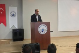 PAÜ Kale MYO Yeni Binasında İlk Konferans