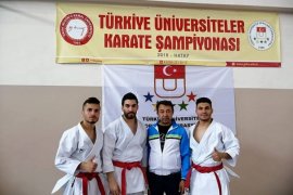 PAÜ Erkek Karate Takımı Türkiye Üçüncüsü Oldu