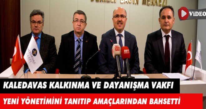 KALEDAVAZ KALKINMA VE DAYANIŞMA VAKFI