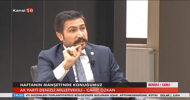 “MİLETVEKİLİ ÖZKAN KANAL58’ E KONUK OLDU”