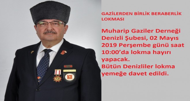 GAZİLERDEN BİRLİK BERABERLİK LOKMASI