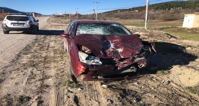 Çameli'de feci trafik kazası: 1 ölü, 2 yaralı