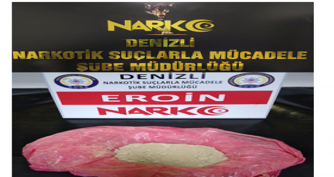 Denizli C. Başsavcılığından uyuşturucu ile mücadele talimatı ile operasyon