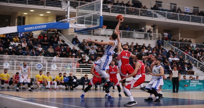 MERKEZEFENDİ BELEDİYESİ DENİZLİ BASKET ŞAŞIRTMADI: 77-41