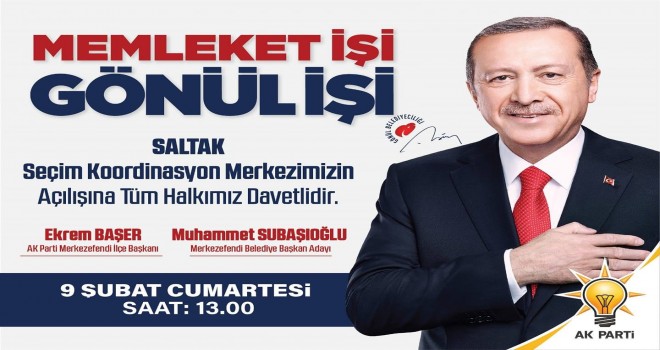 SUBAŞIOĞLU VE BAŞER’DEN SKM AÇILIŞINA DAVET