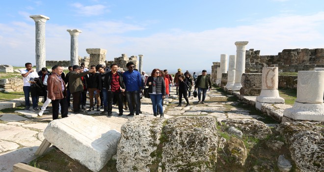 Yabancı Öğrenciler Antik Çağ’a Yolculuk Yaptı