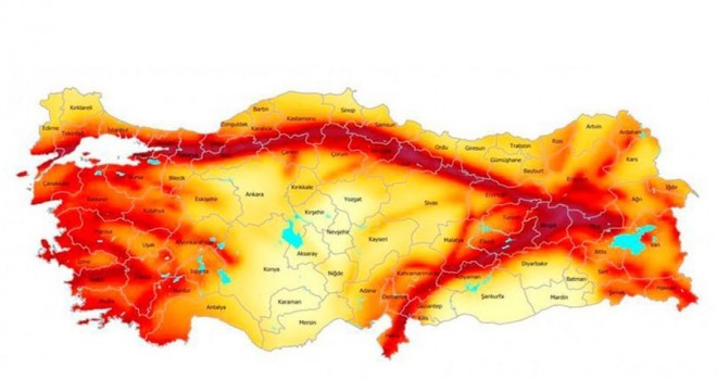 Deprem Haritası 23 Yıl Sonra Değişti