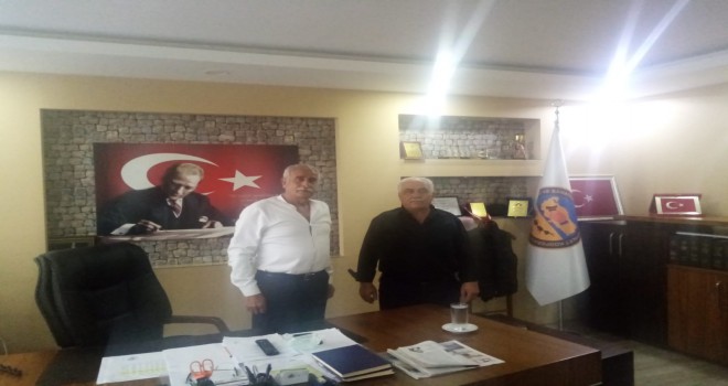 ABYB Mersin İl Başkanı Nezaket ziyaretlerine devam ediyor.