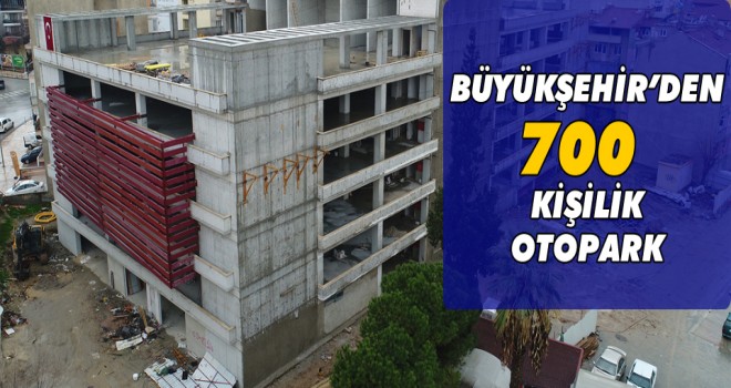 Denizli 700 araç kapasiteli otoparkına kavuşuyor