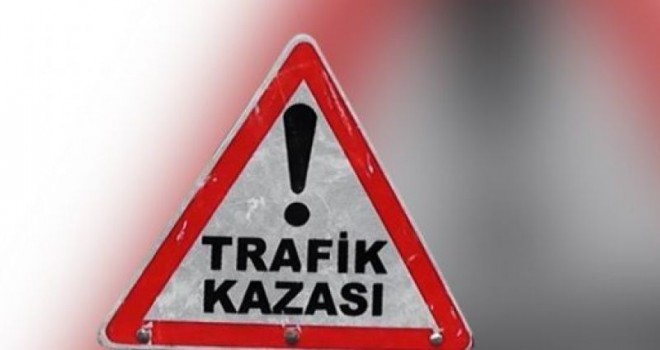 DENİZLİ'DE MOTOSİKLET KAZASI: 1 YARALI