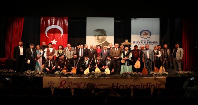 Denizli 8. Uluslararası Ege Aşıklar Bayramı başladı