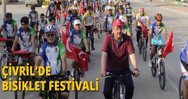 ÇİVRİL'DE BİSİKLET FESTİVALİ