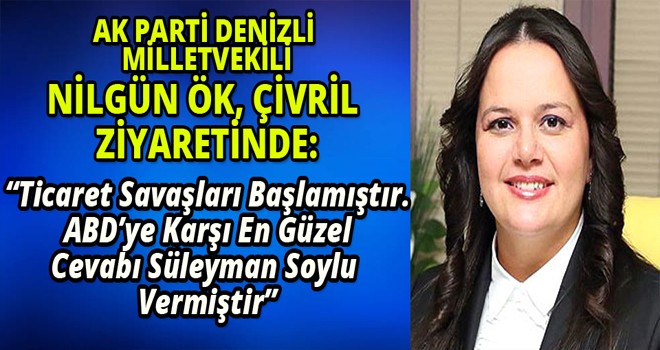 AK PARTİ DENİZLİ  MİLLETVEKİLİ NİLGÜN ÖK,: